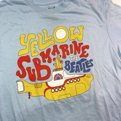The Beatles Yellow Submarine 2023 Licensed Graphic Sky Blue T-Shirt Men’s M