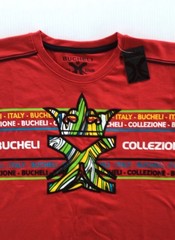 Men’s Bucheli T Shirt,Italian Style,Cotton,Slim Fit,Stretch M…..A10.A