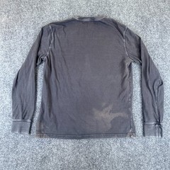 American Eagle Outfitters Shirt Mens Medium Black Cotton Crew Neck Standard Fit