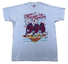 Vintage California Raisins Men’s XL T-Shirt 1987 Single Stitch