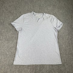 Banana Republic Quick Dry Shirt Men L Blue Breathable Athletic Minimalist Tee