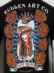 Sullen Men’s T-shirt HOLY WATER Tattoos Urban Design Premium Quality