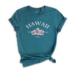 Hawaii Shirt, Summer Shirt, Flower Shirt, Trendy Summer Shirt, Flower Shirt, Bea