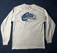 Costa Del Mar Shirt Men’s Med White Long Sleeve Since 1983 See What’s Out There