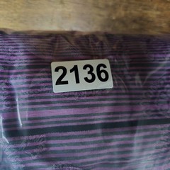 Robert Graham Button Up Shirt Mens 2XL Purple Paisley Floral Flip Cuff Preppy