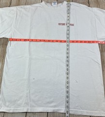 Vintage 90s Cheyenne Outfitters First USA Cowboy Horse Western White T Shirt XL