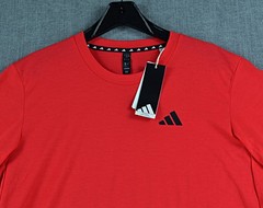 Adidas T-Shirt Men’s M Red Training Essentials Aeroready Feelready Tee NWT