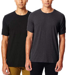 32 DEGREES Cool Men’s Crew neck Short Sleeve Shirt, 1,2 ,3 Shirt