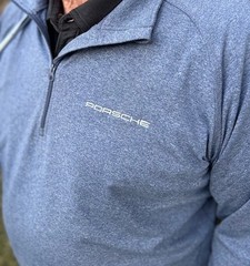 Porsche Quarter Zip pullover 1/4 zip sweater