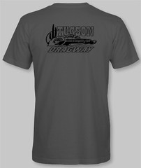 TUCSON DRAGWAY Retro T-Shirt drag race strip racing track raceway speed shop