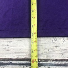 VTG BIKE Athletic Purple T-Shirt SZ L Single Stitch 2 button Shirt Sleeve