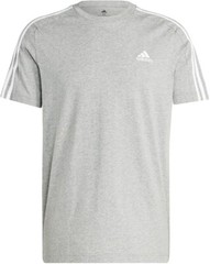 NEW Adidas Men’s Essentials Single Jersey 3-Stripes Tee – Cotton – Size Large