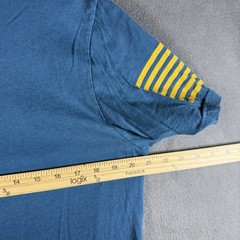 Grunt Style 1776 Large T-Shirt Fly Atomic Airlines Blue Fits Like Medium