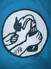 SUPREME MOLOTOV T-SHIRT BLUE XL