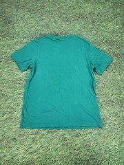 Men’s The Nike Tee Embroidered Logo Green Athletic T Shirt SZ Medium