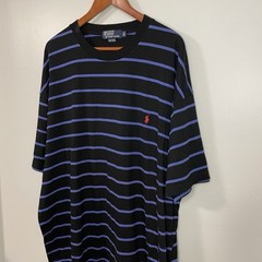 Polo Ralph Lauren Shirt 2XB 2XL XXL 2X Big Blue Purple Pony Outdoor Rugby Preppy
