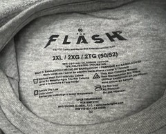 DC Comics THE FLASH Super Icons Men’s Size 2XL Graphic T-Shirt Short Sleeve