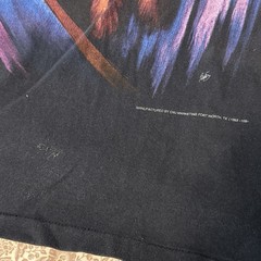 Vintage 1993 3D Emblem Nature Graphic Tee Native American Chief navy size XL