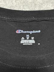 US ARMY Black Champion WAR COLLEGE knights military Prep University XL Shirt Y2K