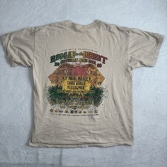 2009 Gildan Reggae in the Desert Ky-Mani Marley Beige SS Shirt Men’s Large