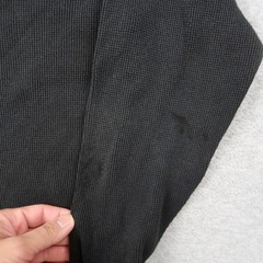 Pro Club Heavy Weight Thermal Shirt Mens Large Black Waffle Knit Long Sleeve L