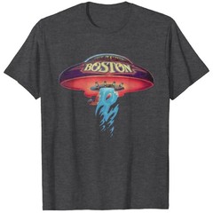 Classic Rock Band Boston Style Graphic T Shirt Unisex