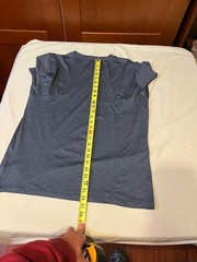 Asics Men’s T-Shirt Blue Large Polyester Spandex – NWT