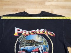 Vintage 90s Harley Davidson T Shirt Mens Large Eagle Pacific Honolulu Hawaii USA