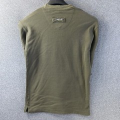 FRYDAY Club Shirt Mens XL Olive Drab Green Thermal Tab Accents Long Sleeve