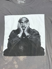 2PAC SHAKUR 2PAC Rap Hip Hop Gray Official T-Shirt Men’s L