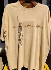 Vintage Crazy Shirts ‘Bill’s Bait and Beer Shop’ Graphic T-Shirt (Men’s XXL)
