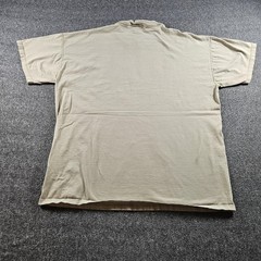 Vintage Russell Athletic Shirt Mens XL Beige Pro Cotton Blank Crew Tee Made USA