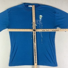 Vtg Indie Band T shirt Mens XL blue bloody kiwi seagulls Single stitch
