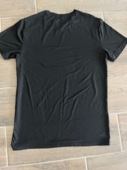 32 Degrees Cool Black Short Sleeve Athletic T Shirt Lightweight Mens Medium