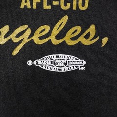 Vintage American Postal Workers Union Shirt Mens Large Eagle Los Angeles 90s