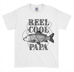 Reel Cool Dad Funny Fishing T-Shirt – Father’s Day Papa Grandpa Tee