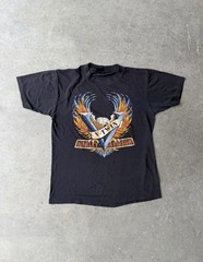 Harley-Davidson 3D Emblem T-Shirt V-Twin DBL Sided, Size s 90’s Vintage