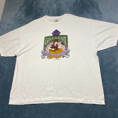 VTG Hanes 1999 Grape Festival Premium Wine Grape T-Shirt Mens XL White Graphic