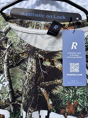 ROMWE T-Shirt Street Life Men’s L 88 Number Branches Camo Short Sleeve Sport NWT