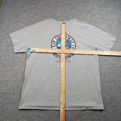Bad Ass Coffee Shirt Mens 2XL Gray Maui Hawaii Assalope Funny Graphic Tee