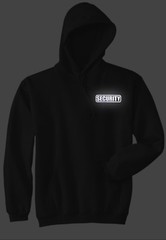 Security hoodie, REFLECTIVE LOGO, Party bouncer, Security guard