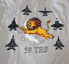 422 TES TEST EVALUATION SQUADRON NON-EXPORTABLE TACTICS USAF AIR FORCE T SHIRT L