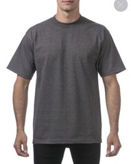 3 PACK PROCLUB PRO CLUB MENS PLAIN SHORT SLEEV T SHIRT HEAVYWEIGHT 100% COTTON
