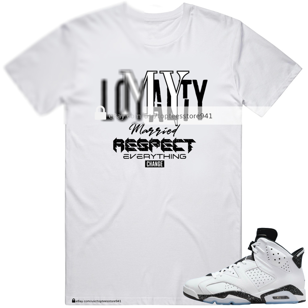Shirt To Match Jordan 6 Retro Reverse Oreo