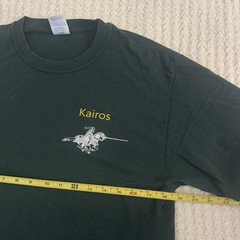 Vintage VTG M Green T Shirt Port & Company Core Blend Green Knight Tee Kairos