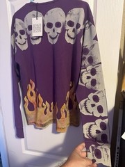 Purple Satoshi Nakamoto Thermal “Lost Boys” Size XL