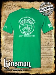 This Is My GUN PERMIT Don’t Tread On Me T-Shirt 2nd Amendment Rattlesnake 2A USA