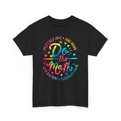 Do the Math Love Add Hope Teacher Positive Gift T Shirt