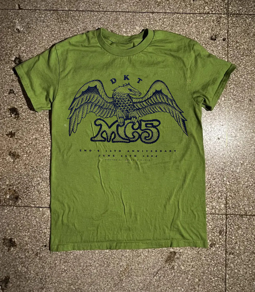 MC5 Concert Tour Collection Gift for Fan S to 5XL Green T-shirt