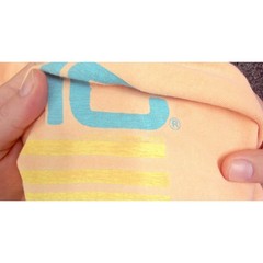 Ocean Pacific OP T-Shirt 1990 Surfer Graphic Peach Neon Single Stitch Mens M